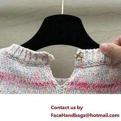 chanel Cotton  &  Mixed Fibers Pink  &  Multicolor TOP P76604 2024